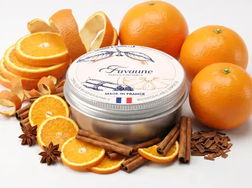 Immage d'un parfum en situation d'utilisation